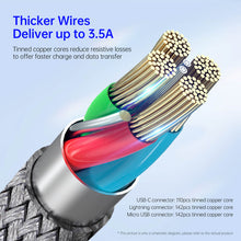 Lade das Bild in den Galerie-Viewer, Casekis 3 in 1 Charging Cable