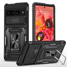 Lade das Bild in den Galerie-Viewer, Casekis Sliding Camera Cover Anti-Fall Phone Case Black