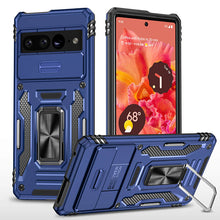 Lade das Bild in den Galerie-Viewer, Casekis Sliding Camera Cover Anti-Fall Phone Case Navy Blue