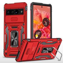 Lade das Bild in den Galerie-Viewer, Casekis Sliding Camera Cover Anti-Fall Phone Case Red