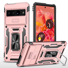 Lade das Bild in den Galerie-Viewer, Casekis Sliding Camera Cover Anti-Fall Phone Case Rose Gold