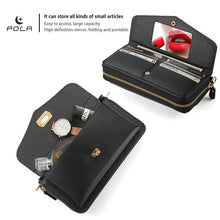 Lade das Bild in den Galerie-Viewer, Casekis Multifunction Tote Crossbody Solid Color Phone Bag Black