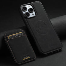 Load image into Gallery viewer, Casekis MagSafe Cardholder Detachable Phone Case Black