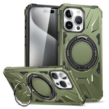 Lade das Bild in den Galerie-Viewer, Casekis Magnetic Charging Phone Case Dark Green