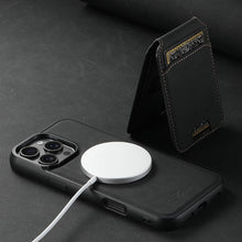 Load image into Gallery viewer, Casekis MagSafe Cardholder Detachable Phone Case Black