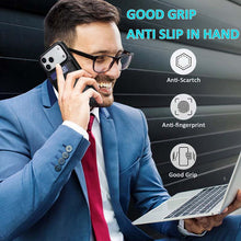 Load image into Gallery viewer, Casekis Bracket Card Slot Phone Case Black