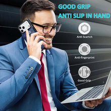 Lade das Bild in den Galerie-Viewer, Casekis Bracket Card Slot Phone Case Blue