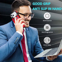 Lade das Bild in den Galerie-Viewer, Casekis Bracket Card Slot Phone Case Red