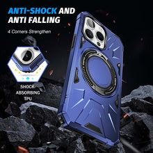 Lade das Bild in den Galerie-Viewer, Casekis Magnetic Charging Phone Case Blue