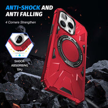 Lade das Bild in den Galerie-Viewer, Casekis Magnetic Charging Phone Case Red