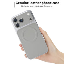 Lade das Bild in den Galerie-Viewer, Casekis Magnetic Shockproof Leather Phone Case Gray