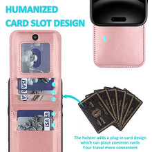 Lade das Bild in den Galerie-Viewer, Casekis Bracket Card Slot Phone Case Rose Gold