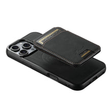 Load image into Gallery viewer, Casekis MagSafe Cardholder Detachable Phone Case Black