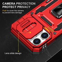 Lade das Bild in den Galerie-Viewer, Casekis Sliding Camera Cover Anti-Fall Phone Case Red