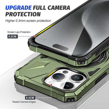 Lade das Bild in den Galerie-Viewer, Casekis Magnetic Charging Phone Case Dark Green