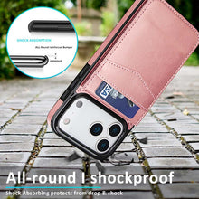 Lade das Bild in den Galerie-Viewer, Casekis Bracket Card Slot Phone Case Rose Gold