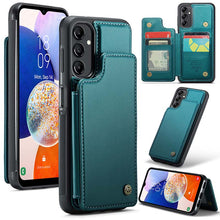 Lade das Bild in den Galerie-Viewer, Casekis RFID Cardholder Wallet Phone Case For Galaxy A14 5G