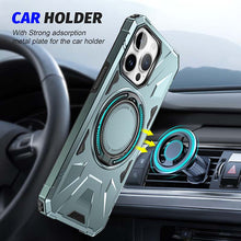 Lade das Bild in den Galerie-Viewer, Casekis Magnetic Charging Phone Case Green