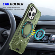Lade das Bild in den Galerie-Viewer, Casekis Magnetic Charging Phone Case Dark Green