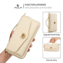Load image into Gallery viewer, Casekis Multifunction Tote Crossbody Solid Color Phone Bag Beige