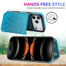 Lade das Bild in den Galerie-Viewer, Casekis Mandala Embossed Phone Case Blue