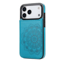 Lade das Bild in den Galerie-Viewer, Casekis Mandala Embossed Phone Case Blue