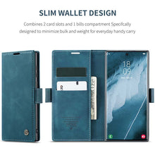 Load image into Gallery viewer, Casekis Retro Wallet Case For Galaxy S23 Ultra 5G