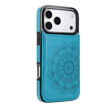 Lade das Bild in den Galerie-Viewer, Casekis Mandala Embossed Phone Case Blue
