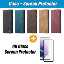 Lade das Bild in den Galerie-Viewer, Casekis Retro Wallet Case For Galaxy A15 5G