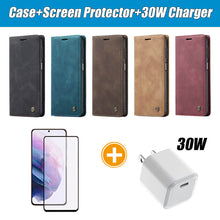 Lade das Bild in den Galerie-Viewer, Casekis Retro Wallet Case For Galaxy A15 5G
