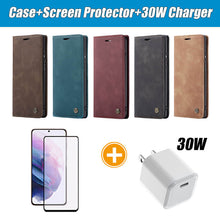 Lade das Bild in den Galerie-Viewer, Casekis Retro Wallet Case for Galaxy A35 5G