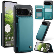 Load image into Gallery viewer, Casekis RFID Cardholder Wallet Phone Case Green