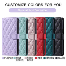 Lade das Bild in den Galerie-Viewer, Casekis 3 Card Leather Crossbody Wallet Phone Case Green