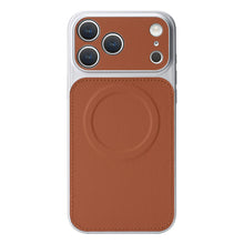 Lade das Bild in den Galerie-Viewer, Casekis Magnetic Shockproof Leather Phone Case Brown