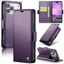 Lade das Bild in den Galerie-Viewer, Casekis RFID Cardholder Phone Case Purple