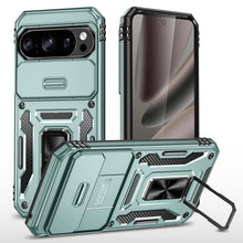 Lade das Bild in den Galerie-Viewer, Casekis Sliding Camera Cover Anti-Fall Phone Case Alpine Green