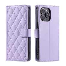 Lade das Bild in den Galerie-Viewer, Casekis 3 Card Leather Crossbody Wallet Phone Case Purple