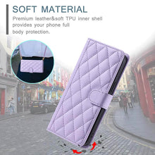 Lade das Bild in den Galerie-Viewer, Casekis 3 Card Leather Crossbody Wallet Phone Case Purple