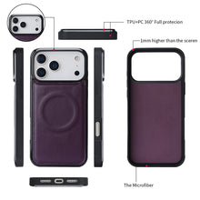 Load image into Gallery viewer, CASEKIS 2-in-1 Magnetic Detachable Wallet Case with RFID Blocking, 16 Card Slots & Zipper Pocket Purple