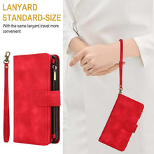 Lade das Bild in den Galerie-Viewer, Casekis Crossbody 9 Card Holder Phone Case Red