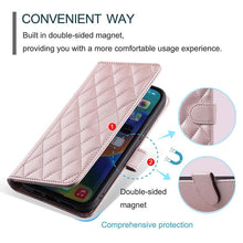 Lade das Bild in den Galerie-Viewer, Casekis 3 Card Leather Crossbody Wallet Phone Case Rose Gold