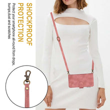 Lade das Bild in den Galerie-Viewer, Casekis Crossbody 9 Card Holder Phone Case Rose Gold