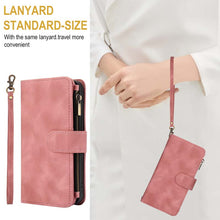 Lade das Bild in den Galerie-Viewer, Casekis Crossbody 9 Card Holder Phone Case Rose Gold