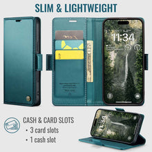 Load image into Gallery viewer, Casekis RFID Cardholder Phone Case Green