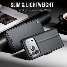 Load image into Gallery viewer, Casekis RFID Cardholder Phone Case Black