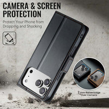 Load image into Gallery viewer, Casekis RFID Cardholder Phone Case Black