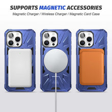 Lade das Bild in den Galerie-Viewer, Casekis Magnetic Charging Phone Case Blue