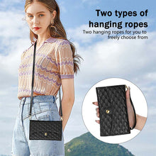 Lade das Bild in den Galerie-Viewer, Casekis 7-Slot Foldable Crossbody Wallet Phone Case Black