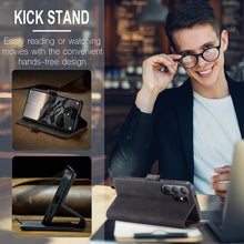 Lade das Bild in den Galerie-Viewer, Casekis Retro Wallet Case Black