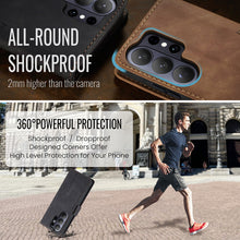 Lade das Bild in den Galerie-Viewer, Casekis Retro Wallet Case Black